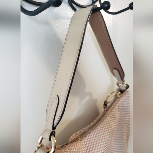 Coach Sutton Shoulder Hand Bag with Legacy Print Blush Pink - Picture 9 of 9